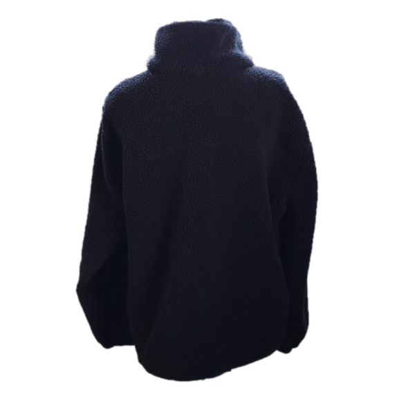 Betsey Johnson Performace Fleece, Size Large, Black and Pink - Picture 2 of 8